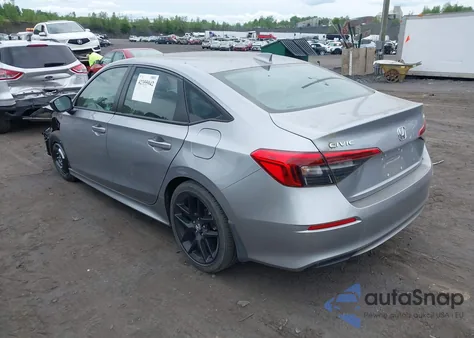 2023 Honda Civic Sport из США, поврежденный, VIN 2HGFE2F55PH501595